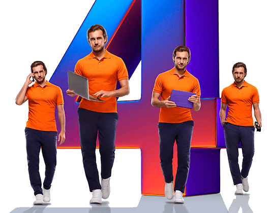 Великолепная четверка Ростелеком в село Новый Кумляк (Челябинская область)